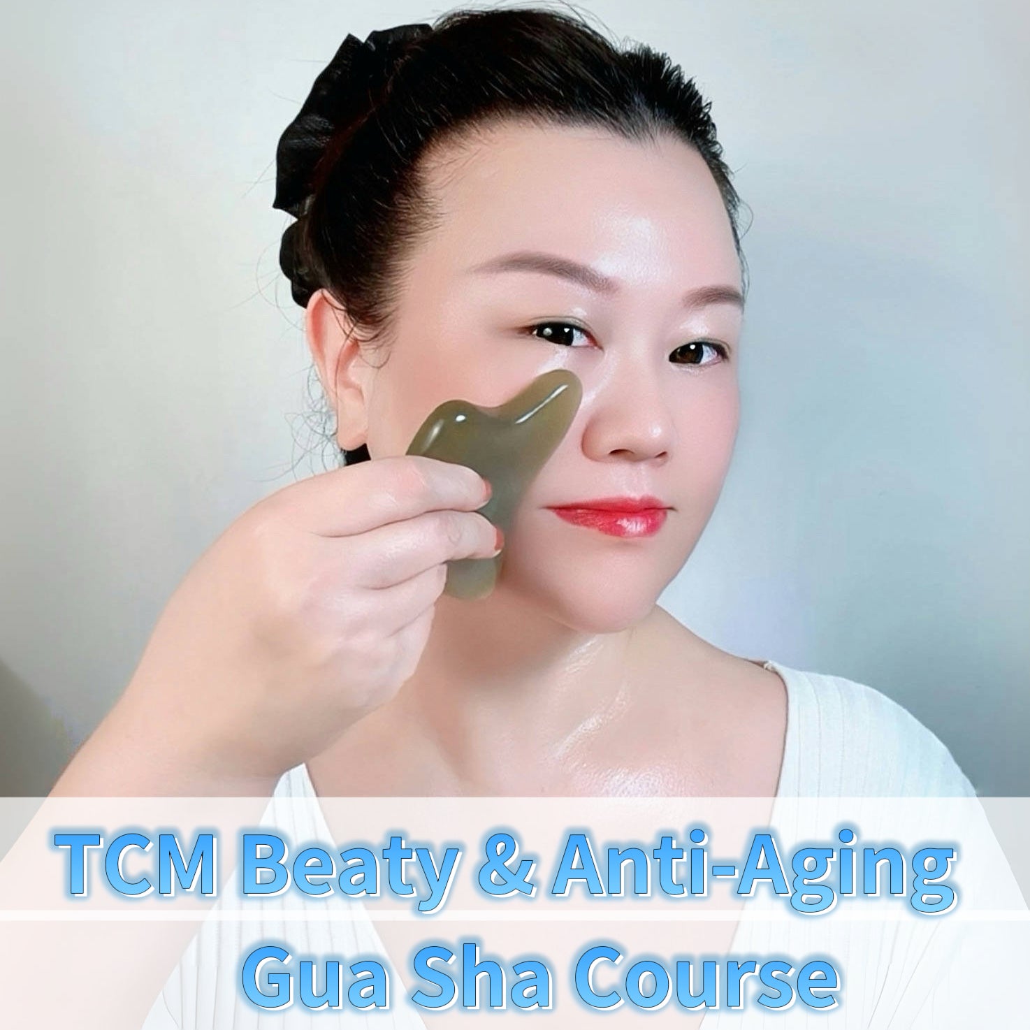 Facial Gua Sha for Lift, Glow & Balanced Skin TCM-Based Acupressure & Meridian Techniques for Visible Results (27 minute TCM Beauty GUASHA Course） Miss Maya Shop