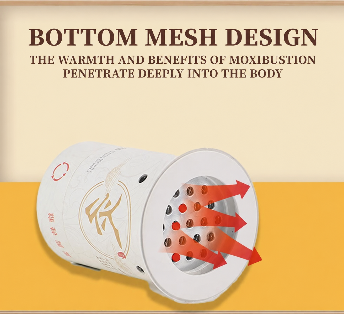 Moxibustion Therapy Box – Adjustable Heat Control Moxa Wellness Ritual Kit