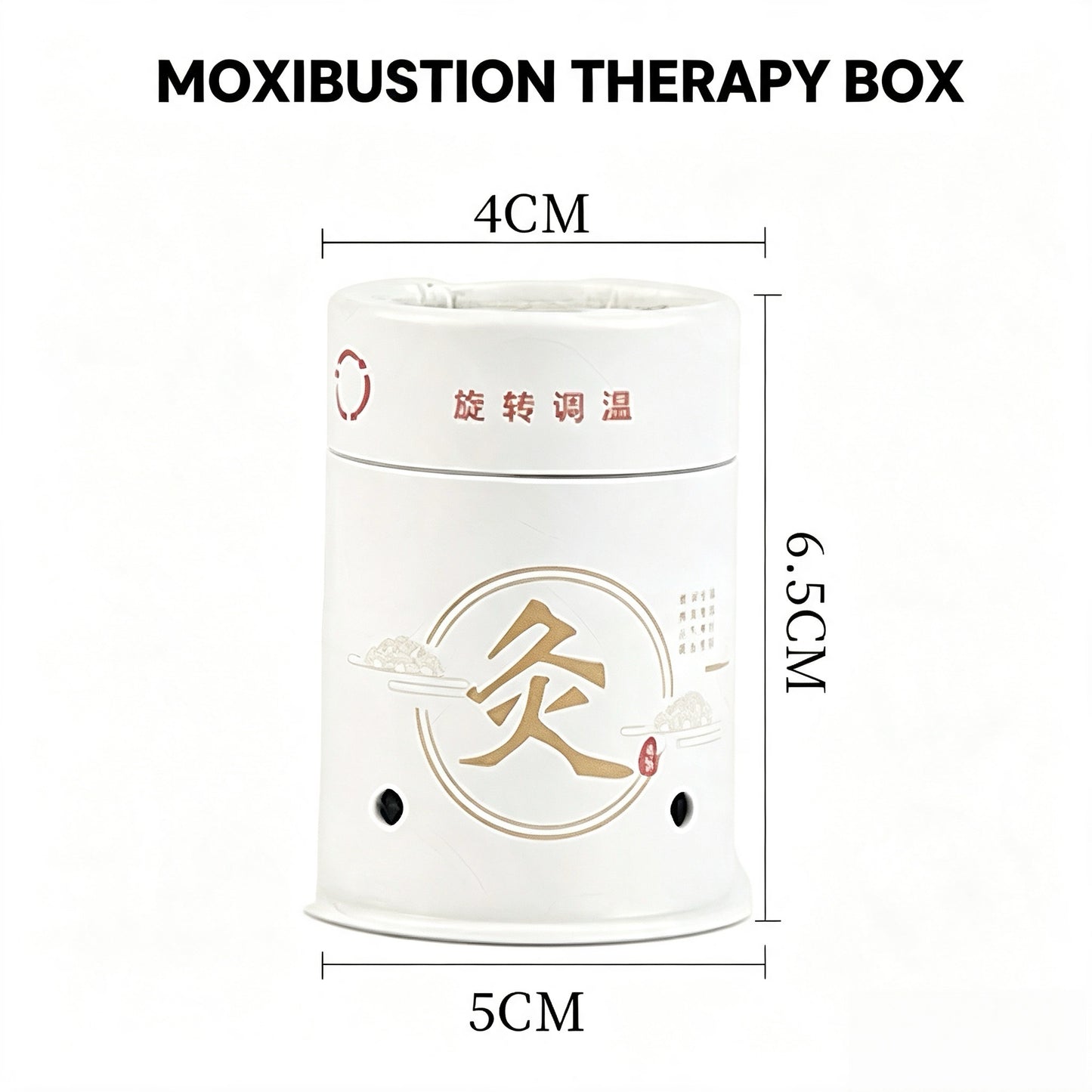 Moxibustion Therapy Box – Adjustable Heat Control Moxa Wellness Ritual Kit