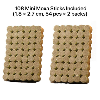 Moxibustion Therapy Box – Adjustable Heat Control Moxa Wellness Ritual Kit